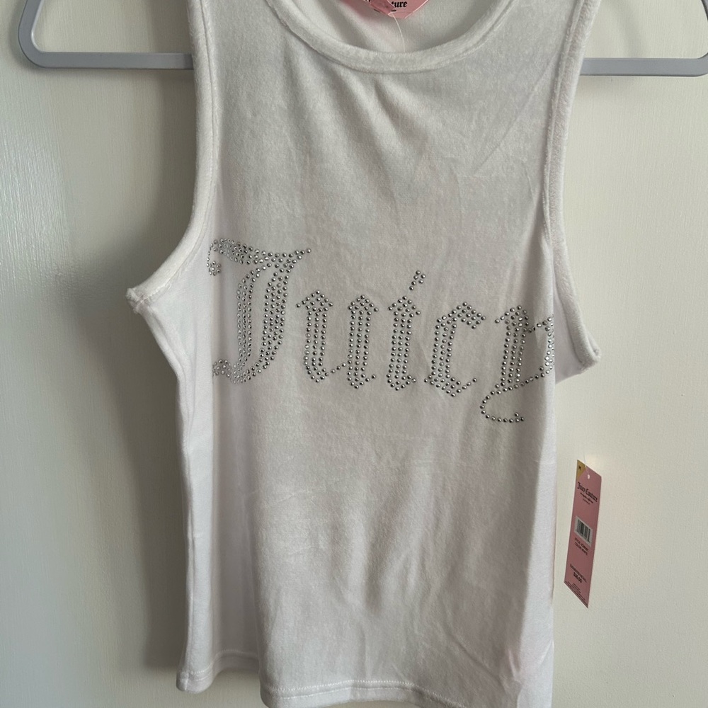 Juicy Couture White Lounge Short Set